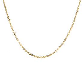 9kt Yellow Gold Singapore 040 Jewellery>Necklaces>Pendant (2.50mm)